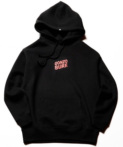 黒 SURF プリント パーカー ボタン付き OUTLETQuiksilver メンズ WR