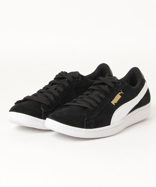 PUMA(プーマ)の「PUMA プーマ VIKKY 362624 02BK/WH(スニーカー・メンズ・ブラック系その他・25.0cm/23.5cm/22.5cm/24.0cm/24.5cm/23.0cm)」の1枚目の写真
