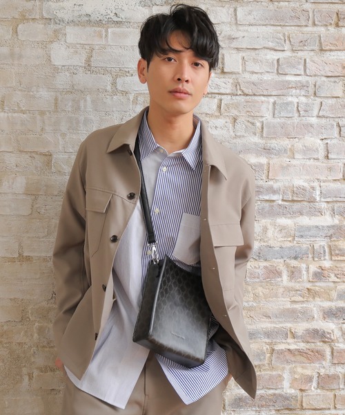 UNION STATION（ユニオンステーション）の「【セットアップ対応】トロピカルマテリアル CPOシャツ（ブルゾン・メンズ・ライトブルー/グリーン/グレー系その他/キナリ/ブラック・L/M/S）」の4枚目の写真