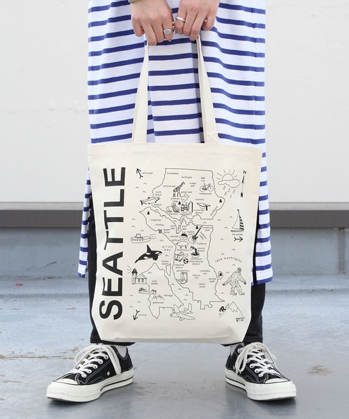 MAPTOTE( マップトート)の「MAP TOTE/マップトート マーケットトートバッグ MARKET TOTE(トートバッグ・レディース・C/B/A・FREE)」の17枚目の写真