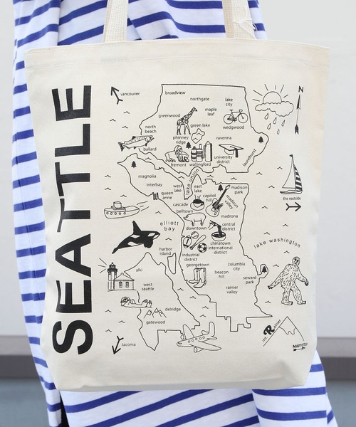 MAPTOTE( マップトート)の「MAP TOTE/マップトート マーケットトートバッグ MARKET TOTE(トートバッグ・レディース・C/B/A・FREE)」の18枚目の写真