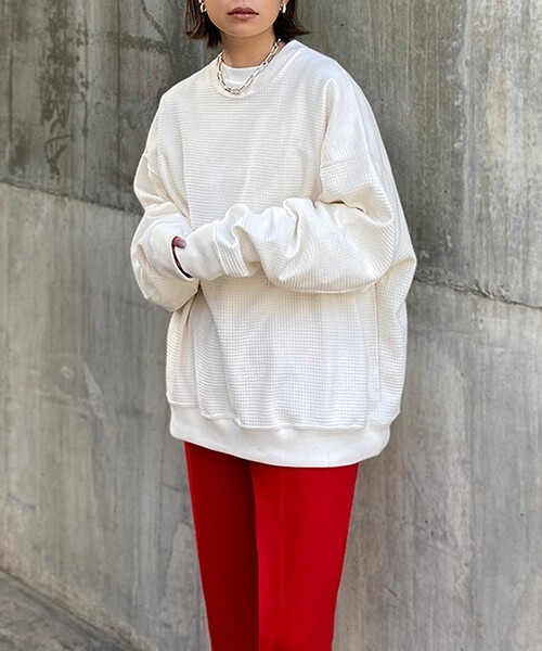 CREDONA（クレドナ）の「Boyfriend L/S Tee（Tシャツ/カットソー