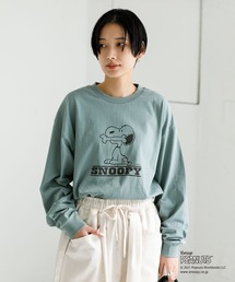 koe（コエ）の「スヌーピー ビンテージ ロンT＊（Tシャツ/カットソー・メンズ）」