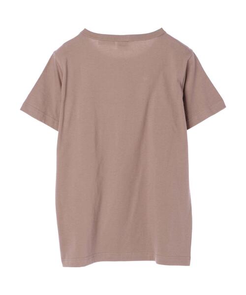 Champion（チャンピオン）の「Champion×earthポケット付きＴシャツ ＊（Tシャツ/カットソー・レディース・ホワイト/ブラック/カーキ/モカ・MEDIUM/LARGE）」の9枚目の写真