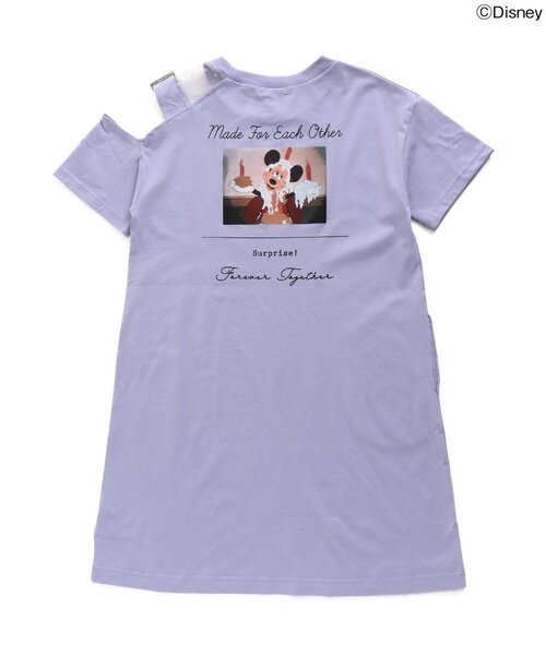algy（アルジー）の「ディズニーキャラクター Tワンピ（ワンピース・キッズ・ピンク/ブラック/ラベンダー・X-SMALL/XX-SMALL/MEDIUM/SMALL）」の11枚目の写真