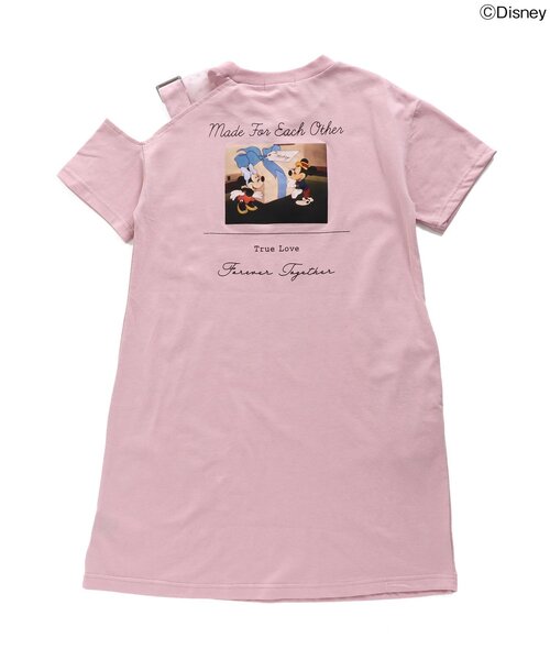 algy（アルジー）の「ディズニーキャラクター Tワンピ（ワンピース・キッズ・ピンク/ブラック/ラベンダー・X-SMALL/XX-SMALL/MEDIUM/SMALL）」の10枚目の写真