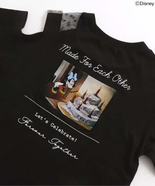 algy（アルジー）の「ディズニーキャラクター Tワンピ（ワンピース・キッズ・ピンク/ブラック/ラベンダー・X-SMALL/XX-SMALL/MEDIUM/SMALL）」の4枚目の写真