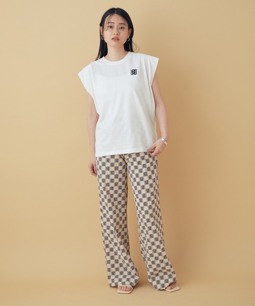 BAUM UND PFERDGARTEN(バウムウンドヘルガーデン)の「【BAUM UND PFERDGARTEN】JIRINA Tee(Tシャツ/カットソー・レディース・ホワイト/ベージュ・S)」の3枚目の写真