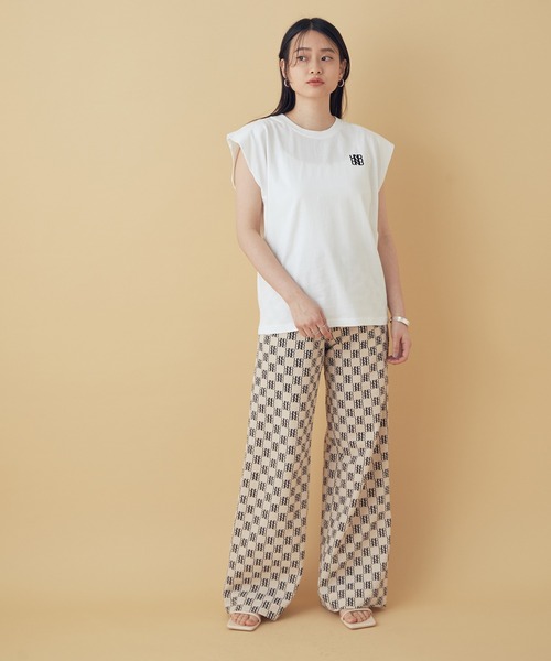 BAUM UND PFERDGARTEN(バウムウンドヘルガーデン)の「【BAUM UND PFERDGARTEN】JIRINA Tee(Tシャツ/カットソー・レディース・ホワイト/ベージュ・S)」の10枚目の写真