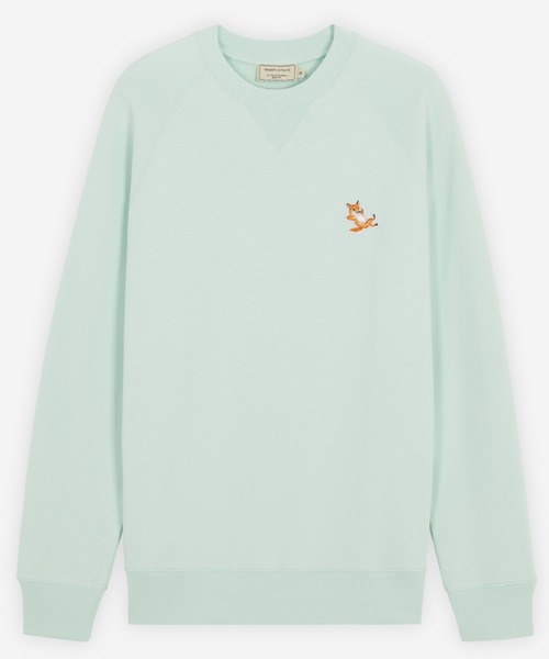 メゾンキツネ チラックスフォックス パッチ クラシック スウェットシャツ メゾン キツネ チラックスフォックス パッチ クラシック スウェット