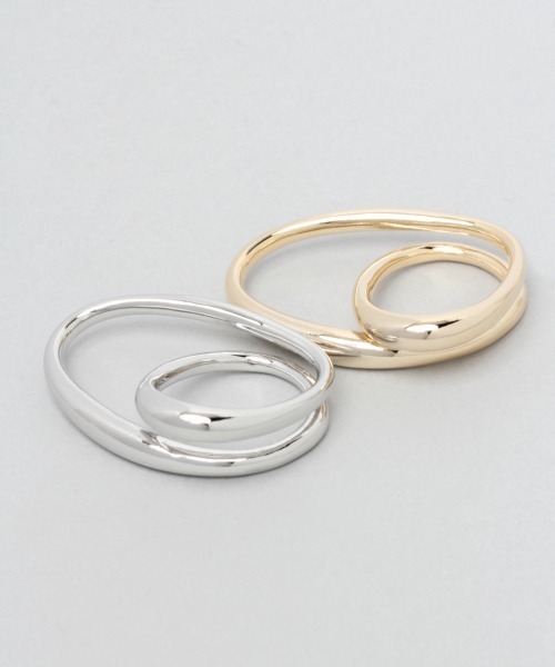 JEANASIS（ジーナシス）の「ツナギリング/944283（リング・レディース・シルバー/ゴールド・FREE）」の3枚目の写真