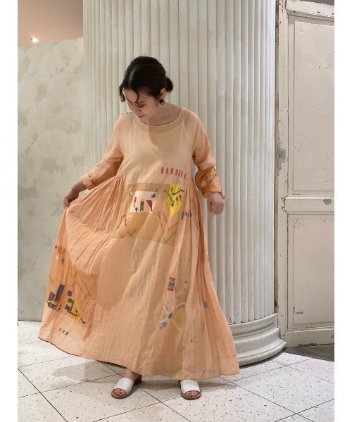 BEARDSLEY(ビアズリー)の「《FABIO RUSCONI/ファビオ・ルスコーニ》型押しレザーミュール(サンダル・レディース・ホワイト・38/36/37)」の16枚目の写真