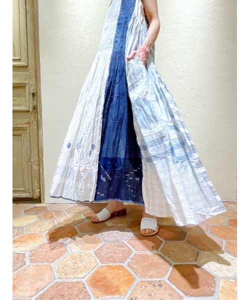 BEARDSLEY(ビアズリー)の「《FABIO RUSCONI/ファビオ・ルスコーニ》型押しレザーミュール(サンダル・レディース・ホワイト・38/36/37)」の12枚目の写真