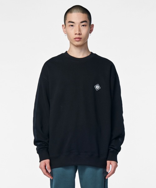 PIPING HOT FUTURE(パイピングホットフューチャー)の「OVERSIZE SEAMED CREW(スウェットパンツ・メンズ・ブラック・S/M/L/XL)」の1枚目の写真