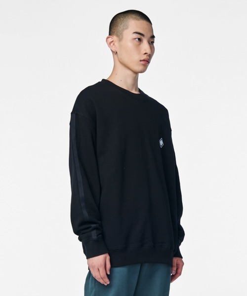 PIPING HOT FUTURE(パイピングホットフューチャー)の「OVERSIZE SEAMED CREW(スウェットパンツ・メンズ・ブラック・S/M/L/XL)」の16枚目の写真