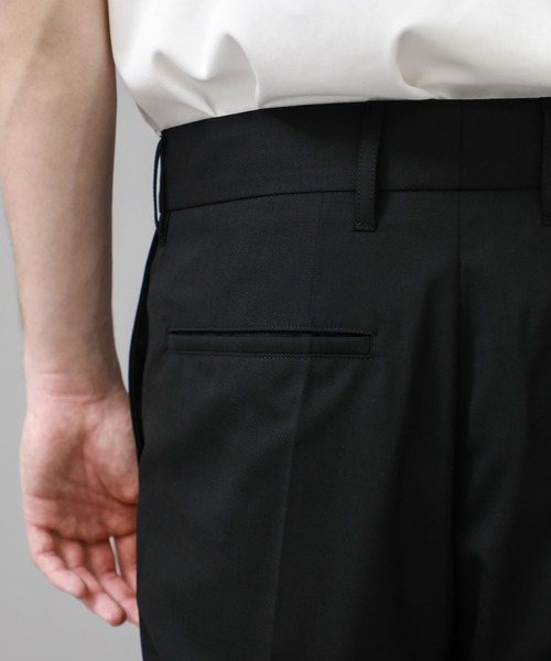 liberum（リベルム）の「【LIBERUM】EX.FLARE SLACKS（スラックス・メンズ・ブラック・1/2）」の9枚目の写真