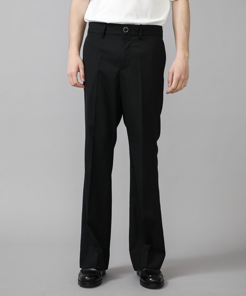 liberum（リベルム）の「【LIBERUM】EX.FLARE SLACKS（スラックス・メンズ・ブラック・1/2）」の5枚目の写真