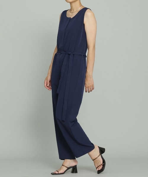 NANO universe（ナノユニバース）の「[SHELTECH]オールインワン（つなぎ/オールインワン・レディース・グレー系その他4/ネイビー/ミント・FREE）」の3枚目の写真