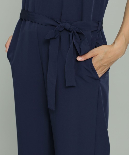 NANO universe（ナノユニバース）の「[SHELTECH]オールインワン（つなぎ/オールインワン・レディース・グレー系その他4/ネイビー/ミント・FREE）」の10枚目の写真