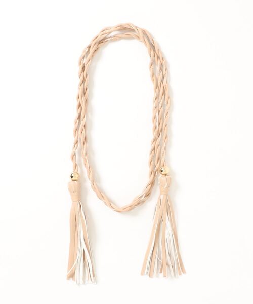 SISLEY（シスレー）の「タッセル付きベルト（ベルト・レディース・ブラック/ブラウン・ONE SIZE）」の5枚目の写真