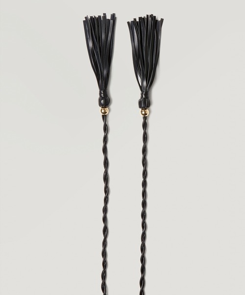 SISLEY（シスレー）の「タッセル付きベルト（ベルト・レディース・ブラック/ブラウン・ONE SIZE）」の4枚目の写真