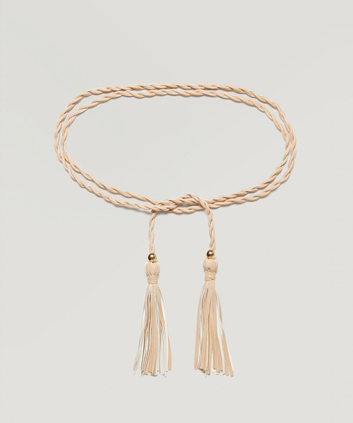 SISLEY（シスレー）の「タッセル付きベルト（ベルト・レディース・ブラック/ブラウン・ONE SIZE）」の6枚目の写真