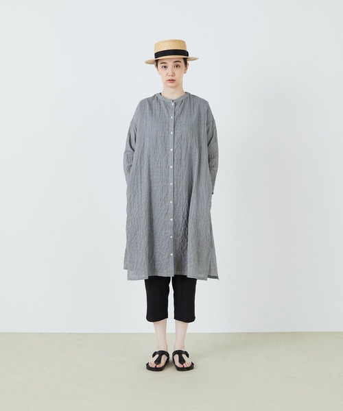 conges payes ADIEU TRISTESSE(コンジェ ペイエ アデュートリステス)の「Aラインワンピース(ワンピース・レディース・ブラック系その他/グリーン系その他/ブルー系その他・38)」の16枚目の写真