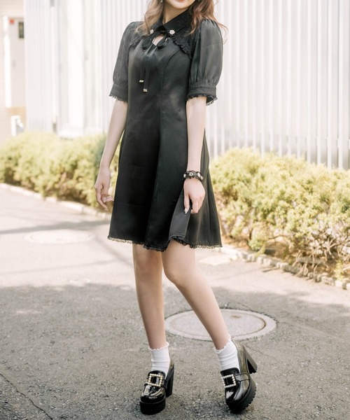ROJITA（ロジータ）の「デコルテ開きワンピース（ワンピース）」 - WEAR