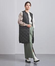 Barbour | 別注<Barbour(バブアー)>キルティング ジレ(その他アウター)