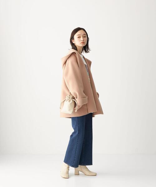 CITEN（シテン）の「＜CITEN（シテン）＞ミニ巾着 ショルダーバッグ（ショルダーバッグ・レディース・オフホワイト/ブラック/ワイン・FREE）」の16枚目の写真