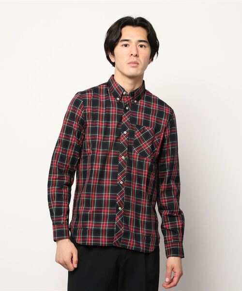 トップス FRED PERRY Reissues L/S Tartan Shirt FRED PERRY（フレッドペリー）の「Reissues L/S Tartan Shirt（シャツ
