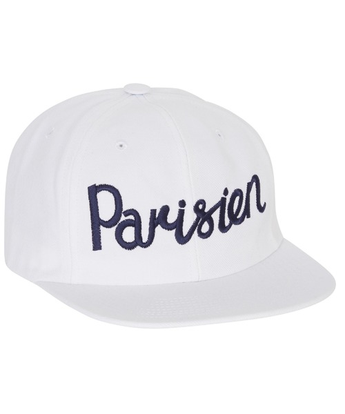 Maison Kitsune(メゾンキツネ)の「BASEBALL CAP PARISIEN(キャップ・メンズ・ホワイト/ネイビー・U)」の2枚目の写真