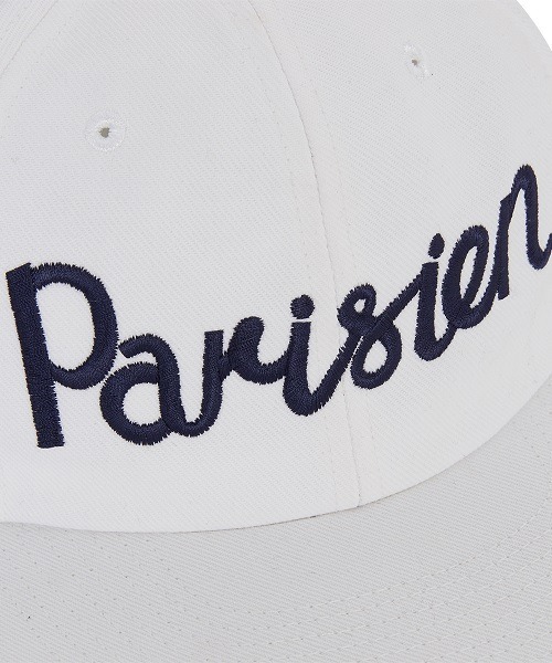 Maison Kitsune(メゾンキツネ)の「BASEBALL CAP PARISIEN(キャップ・メンズ・ホワイト/ネイビー・U)」の3枚目の写真