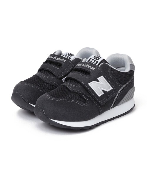 NEW BALANCE(ニューバランス)の「New Balance:IZ996(スニーカー・キッズ・ライトグレー/ネイビー/ブラック・13/12/15 /16/14)」の2枚目の写真