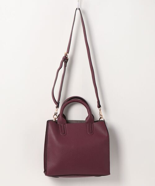 Cepica（セピカ）の「バイカラーフレームかっちりミニトート（トートバッグ・レディース・パープル/グリーン/ゴールド/シルバー/ブルー/グレイッシュベージュ・FREE）」の13枚目の写真