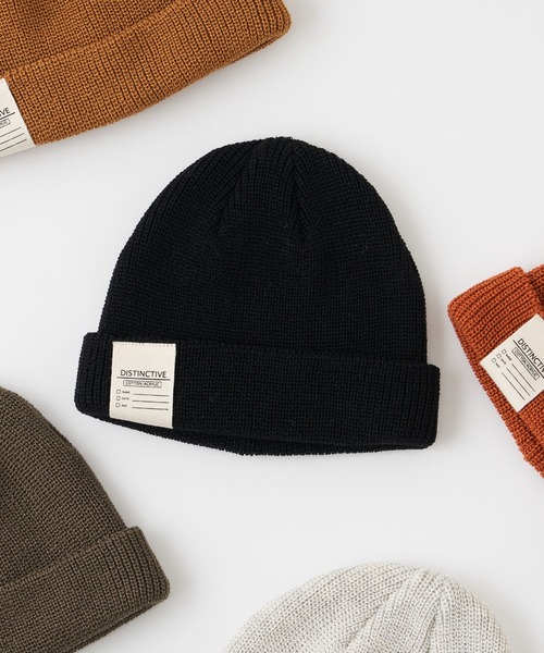 CIAOPANIC TYPY（チャオパニックティピー）の「【KIDS】ニットワッチキャップ（キャップ・キッズ・ブラック/オレンジ/カーキ/マスタード/アイボリー・ONE SIZE）」の2枚目の写真