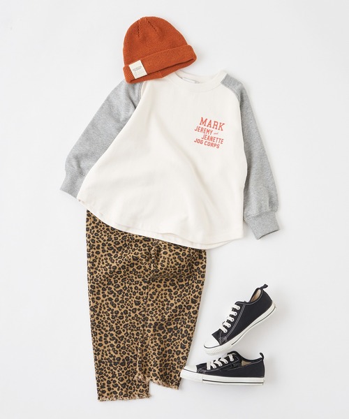 CIAOPANIC TYPY（チャオパニックティピー）の「【KIDS】ニットワッチキャップ（キャップ・キッズ・ブラック/オレンジ/カーキ/マスタード/アイボリー・ONE SIZE）」の8枚目の写真