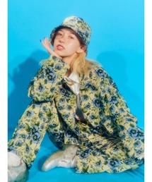 フラワーゴブランジャケット