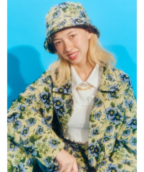 WC（ダブル シー）の「フラワーゴブランジャケット（ブルゾン・レディース・その他・FREE）」の2枚目の写真