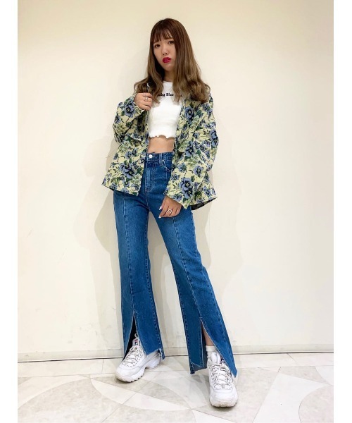 WC（ダブル シー）の「フラワーゴブランジャケット（ブルゾン・レディース・その他・FREE）」の9枚目の写真