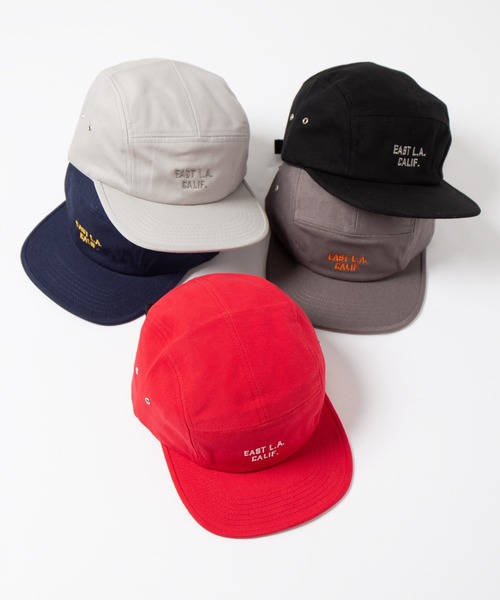 Code Kelly(コードケリー)の「Code Kelly × Cali Headwear JET CAP "EAST L.A. CALIF." / コードケリー×カリヘッドウェア ジェットキャップ "イースト LA カリフォルニア"(キャップ・メンズ・チャコールグレー/ブラック/ネイビー/グレー/レッド・FREE)」の6枚目の写真