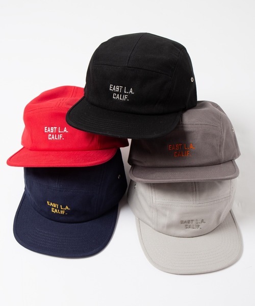 Code Kelly(コードケリー)の「Code Kelly × Cali Headwear JET CAP "EAST L.A. CALIF." / コードケリー×カリヘッドウェア ジェットキャップ "イースト LA カリフォルニア"(キャップ・メンズ・チャコールグレー/ブラック/ネイビー/グレー/レッド・FREE)」の10枚目の写真