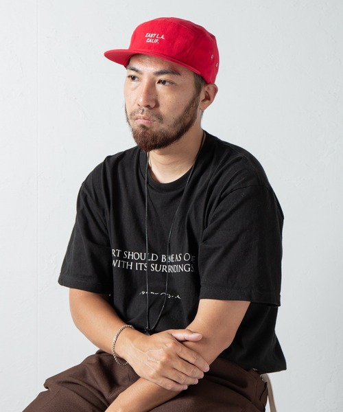 Code Kelly(コードケリー)の「Code Kelly × Cali Headwear JET CAP "EAST L.A. CALIF." / コードケリー×カリヘッドウェア ジェットキャップ "イースト LA カリフォルニア"(キャップ・メンズ・チャコールグレー/ブラック/ネイビー/グレー/レッド・FREE)」の9枚目の写真
