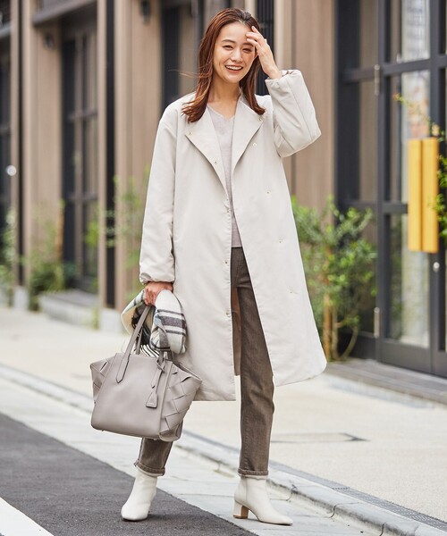 J.PRESS(ジェイプレス)の「【洗える】PRINCE Vネック ニット(ニット/セーター・レディース・ベージュ系/ピンク系/ライトグレー系/ワイン系/ダルブルー系・LARGE/MEDIUM)」の9枚目の写真