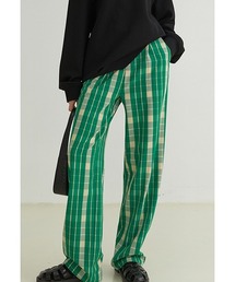 【Fano Studios】Tartan plaid color pants FQ21K031