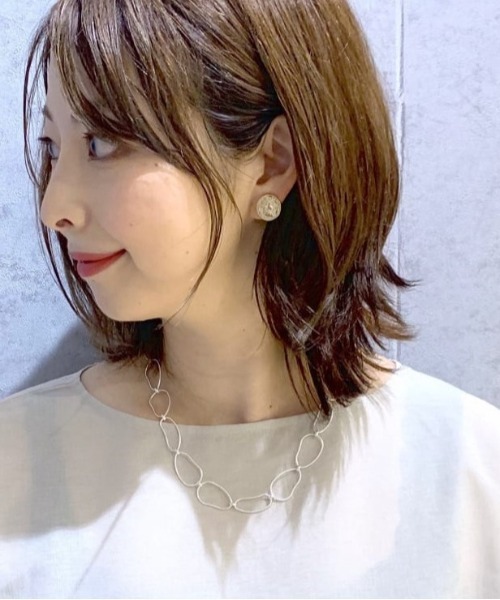 LEPSIM(レプシィム)の「デザインチェーンマンテルネックレス 236278(ネックレス・レディース・ゴールド/ゴールド系その他/シルバー・ONE SIZE)」の9枚目の写真