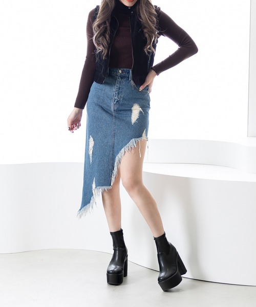 attagirl(アタガール)の「厚底プラットフォームストレッチショートブーツ(ブーツ・レディース・ダークブラウン/パイソン/ブラック/ベージュ/ホワイト/ブラック系その他・M/S/LL/L)」の12枚目の写真