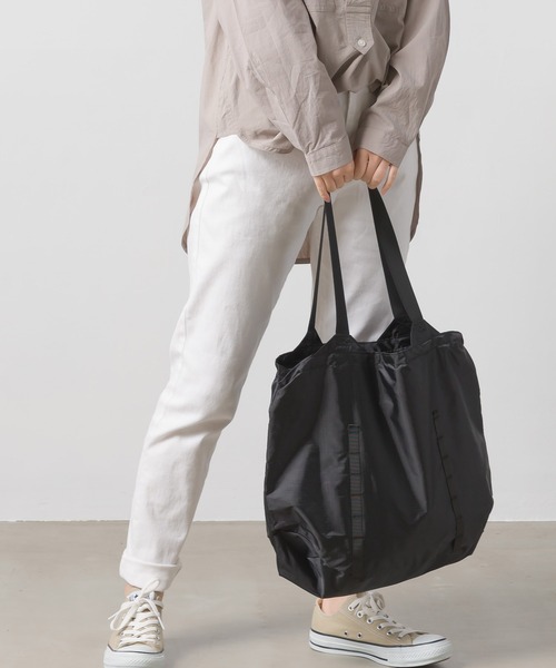 OMNES（オムネス）の「撥水加工22L　ポケッタブルエコバッグ（エコバッグ/サブバッグ・レディース・ブラック/ネイビー/ピンク・FREE）」の15枚目の写真