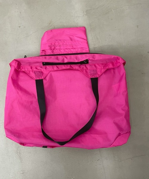 OMNES（オムネス）の「撥水加工22L　ポケッタブルエコバッグ（エコバッグ/サブバッグ・レディース・ブラック/ネイビー/ピンク・FREE）」の5枚目の写真