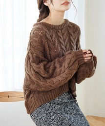 ショートケーブルプルオーバー 239008